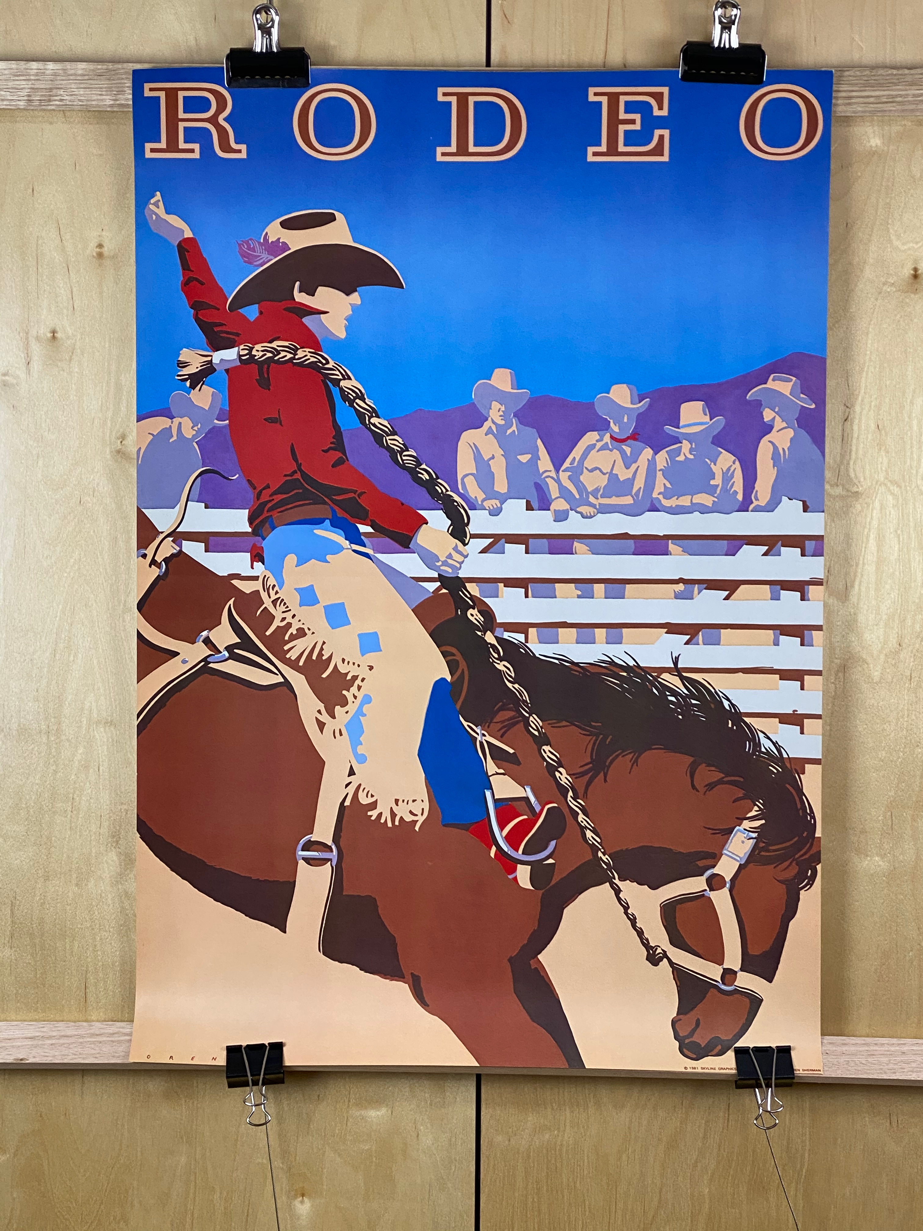 Rodeo Rider Poster