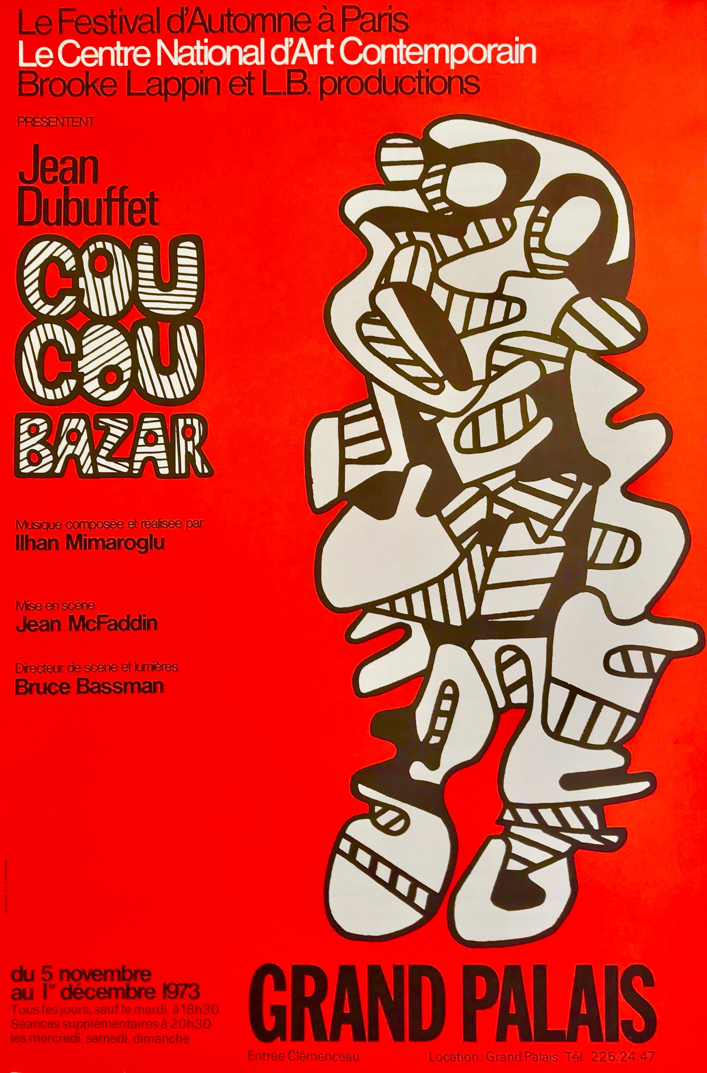 Jean Duffuffet CouCou Bazar 1973
