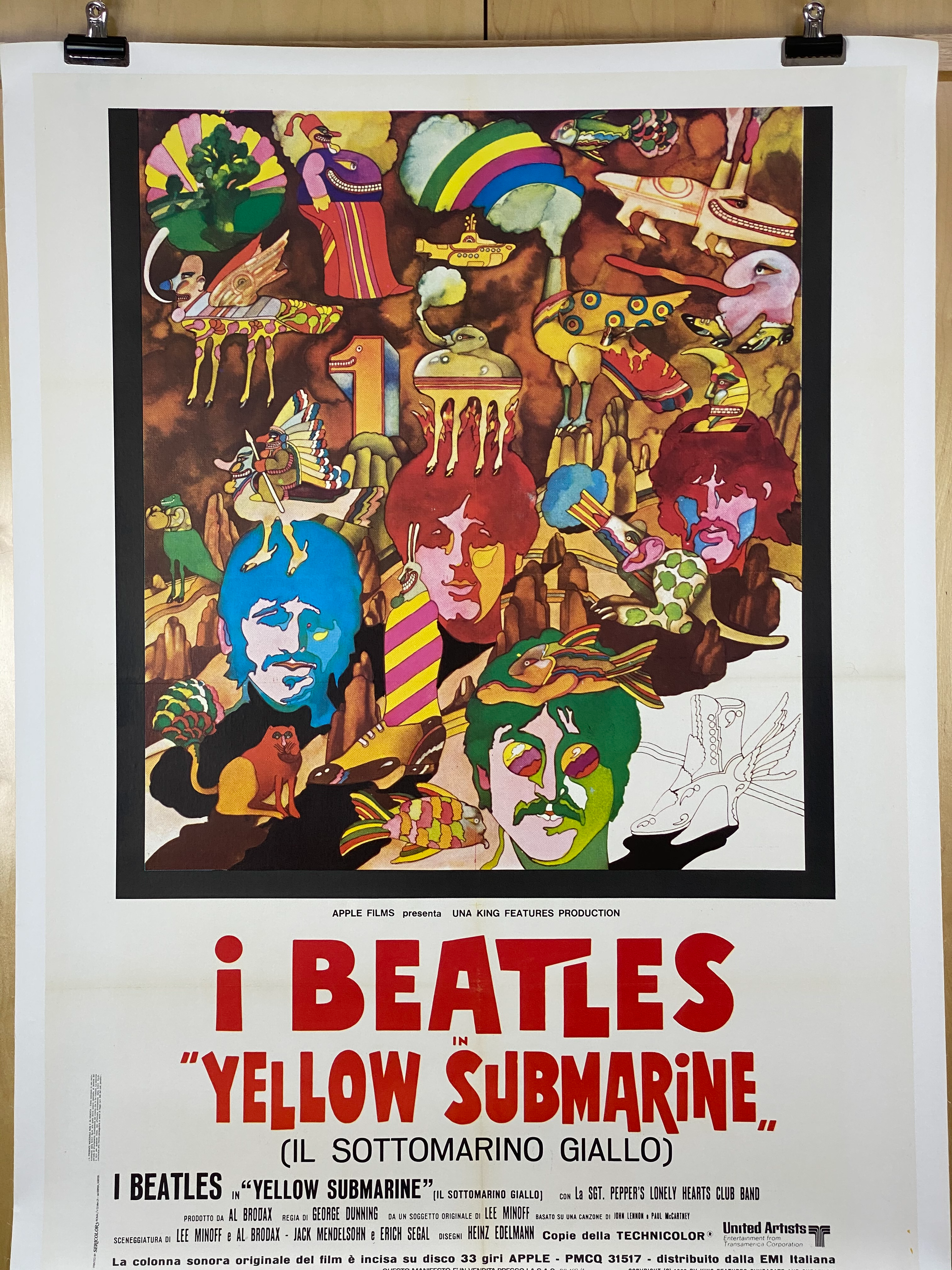 Beatles "Yellow Submarine"