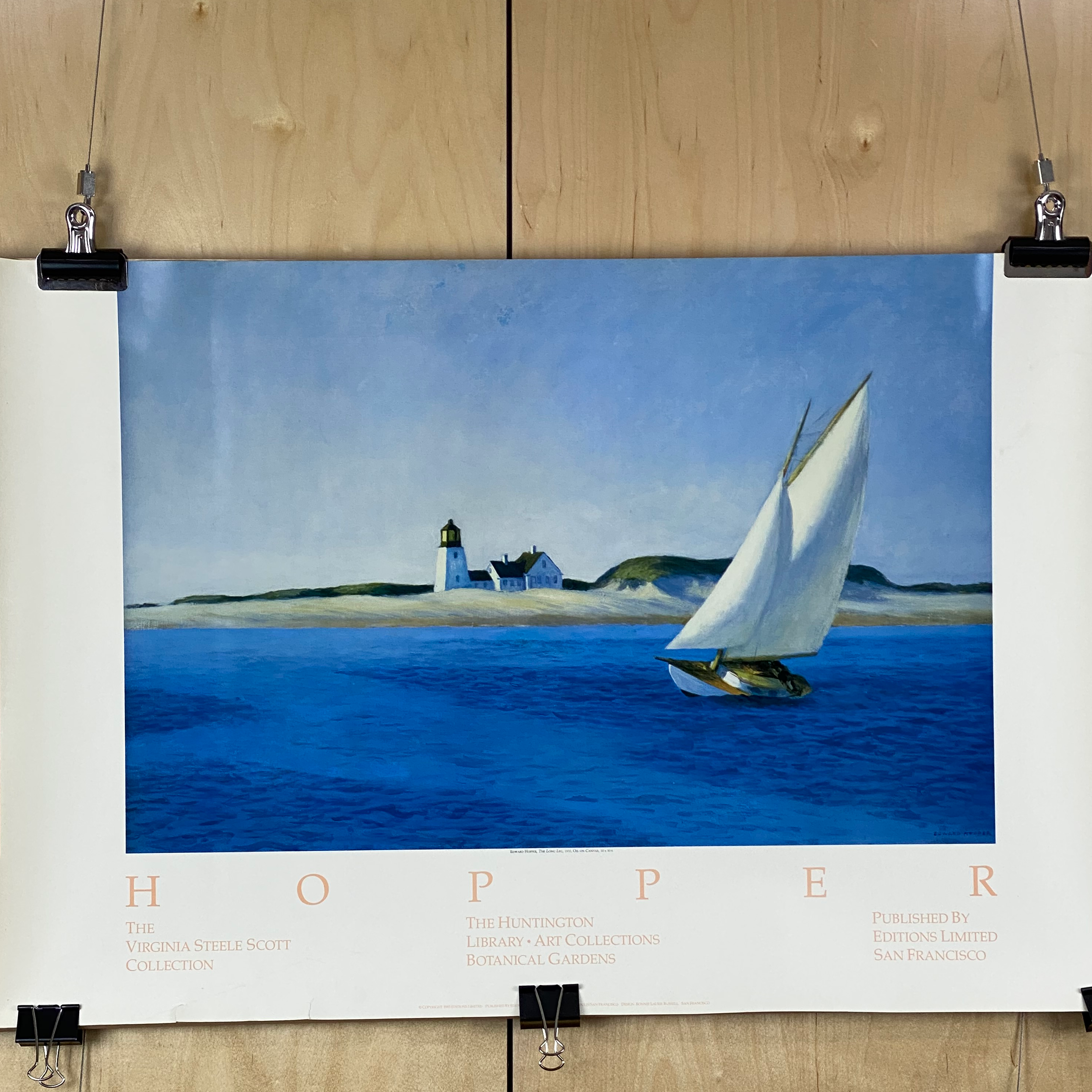 Hopper Sailing Poster