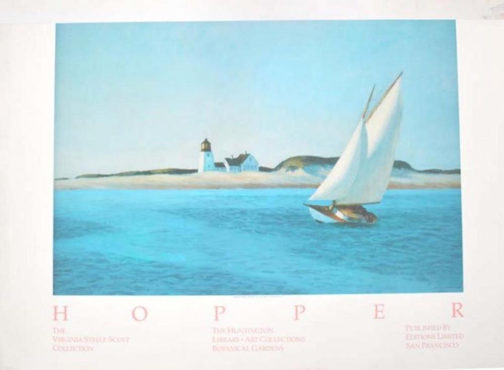 Hopper Sailing Poster