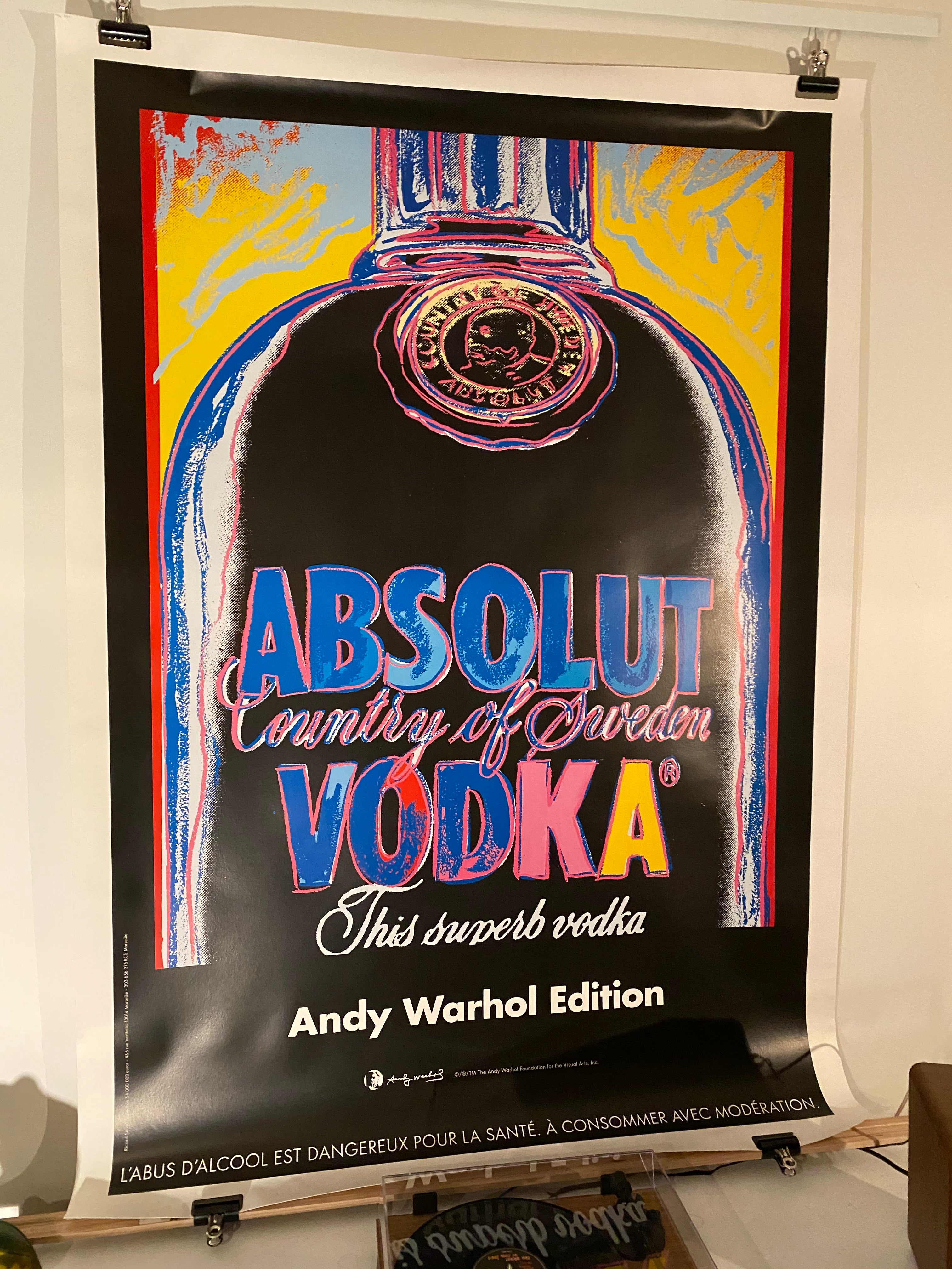 ANDY WARHOL Absolut Vodka