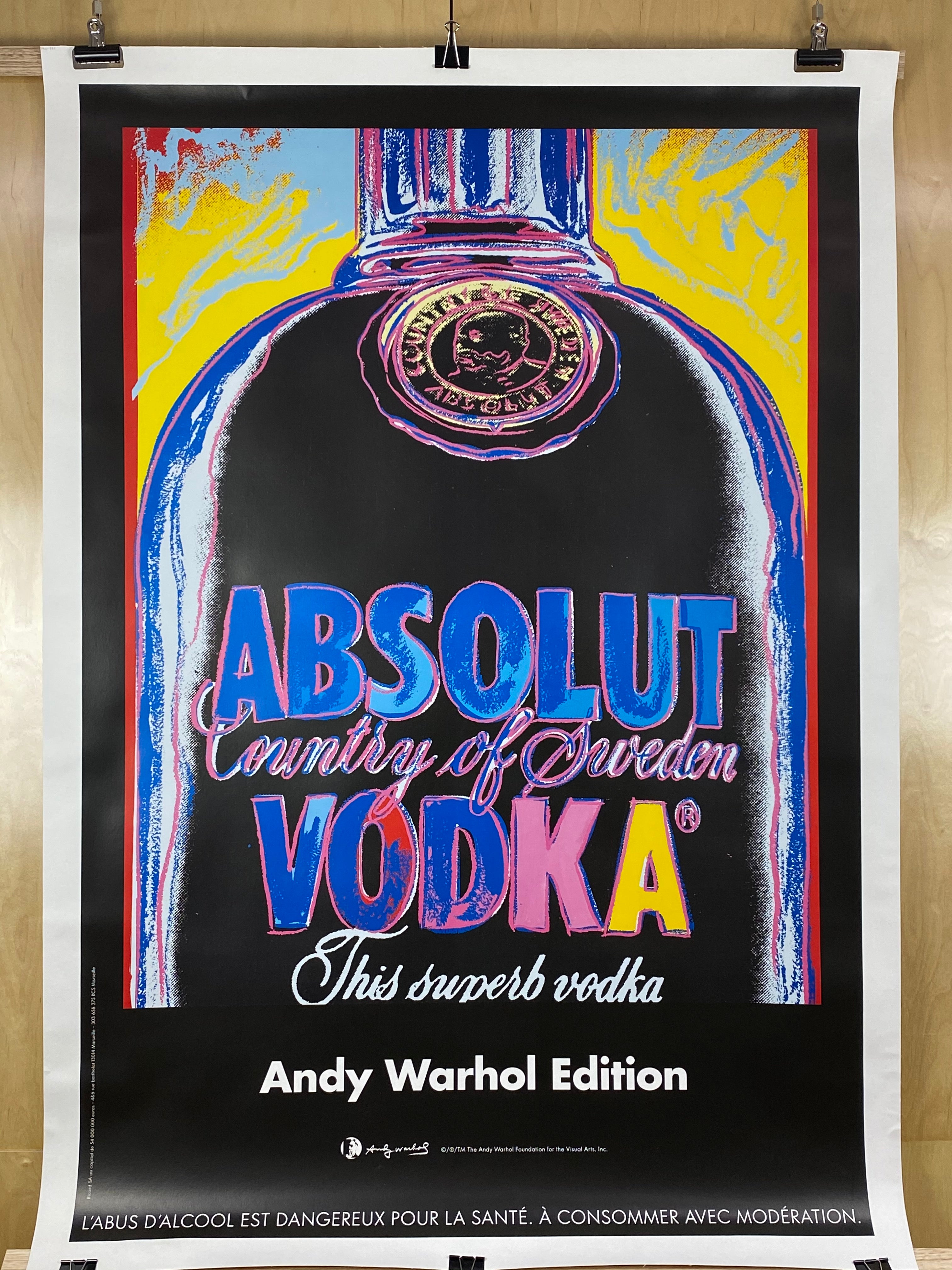 ANDY WARHOL Absolut Vodka