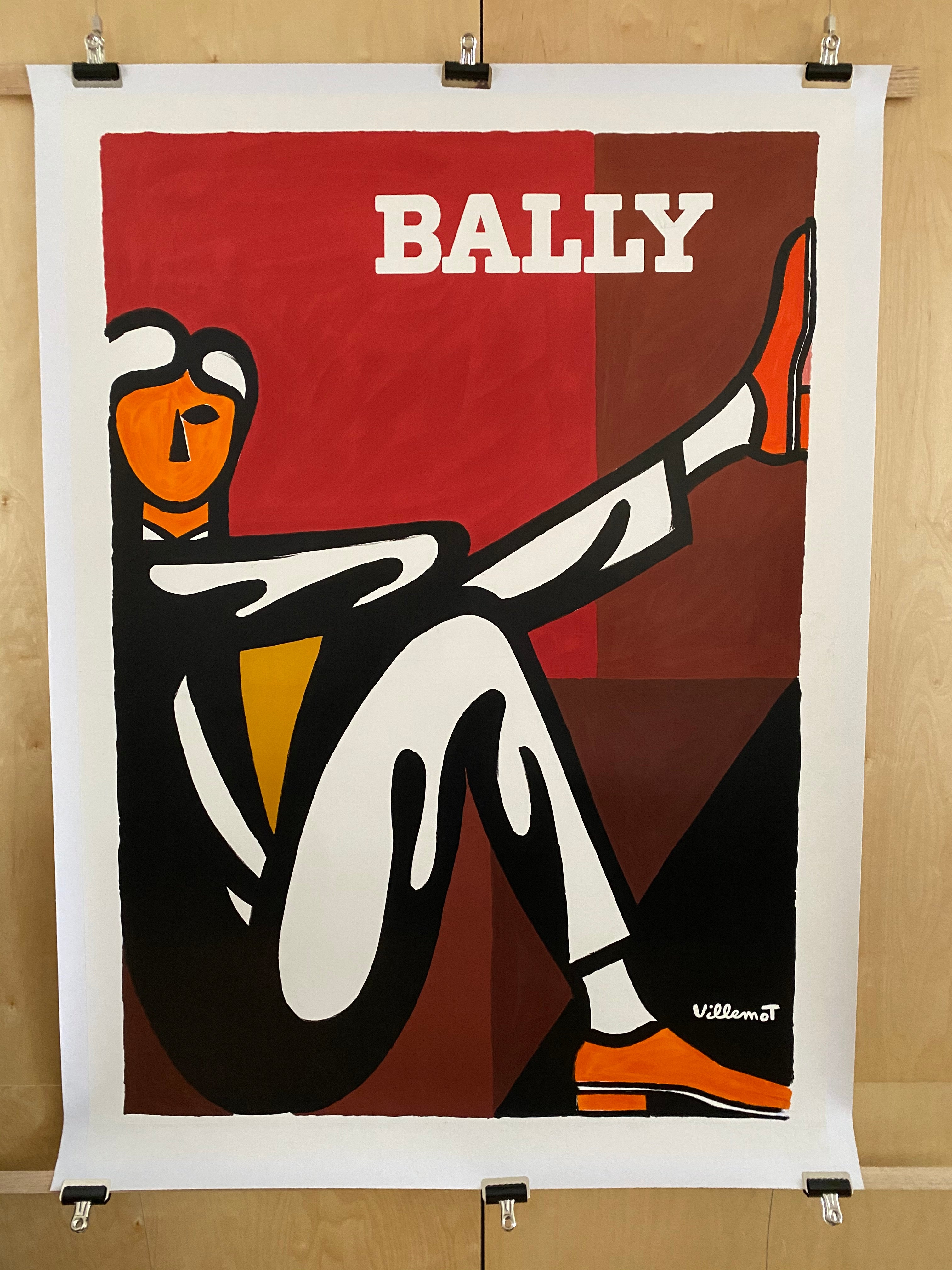 Bally Man - Bally Original Poster
