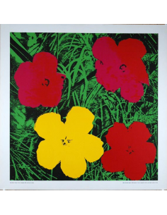 'Flowers' (Red) Andy Warhol