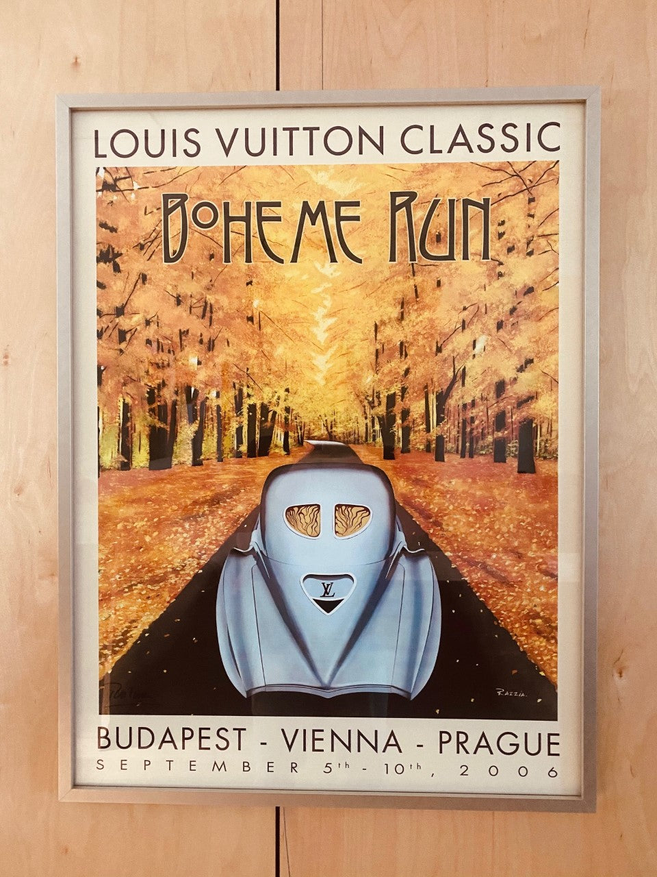 classic boheme run poster